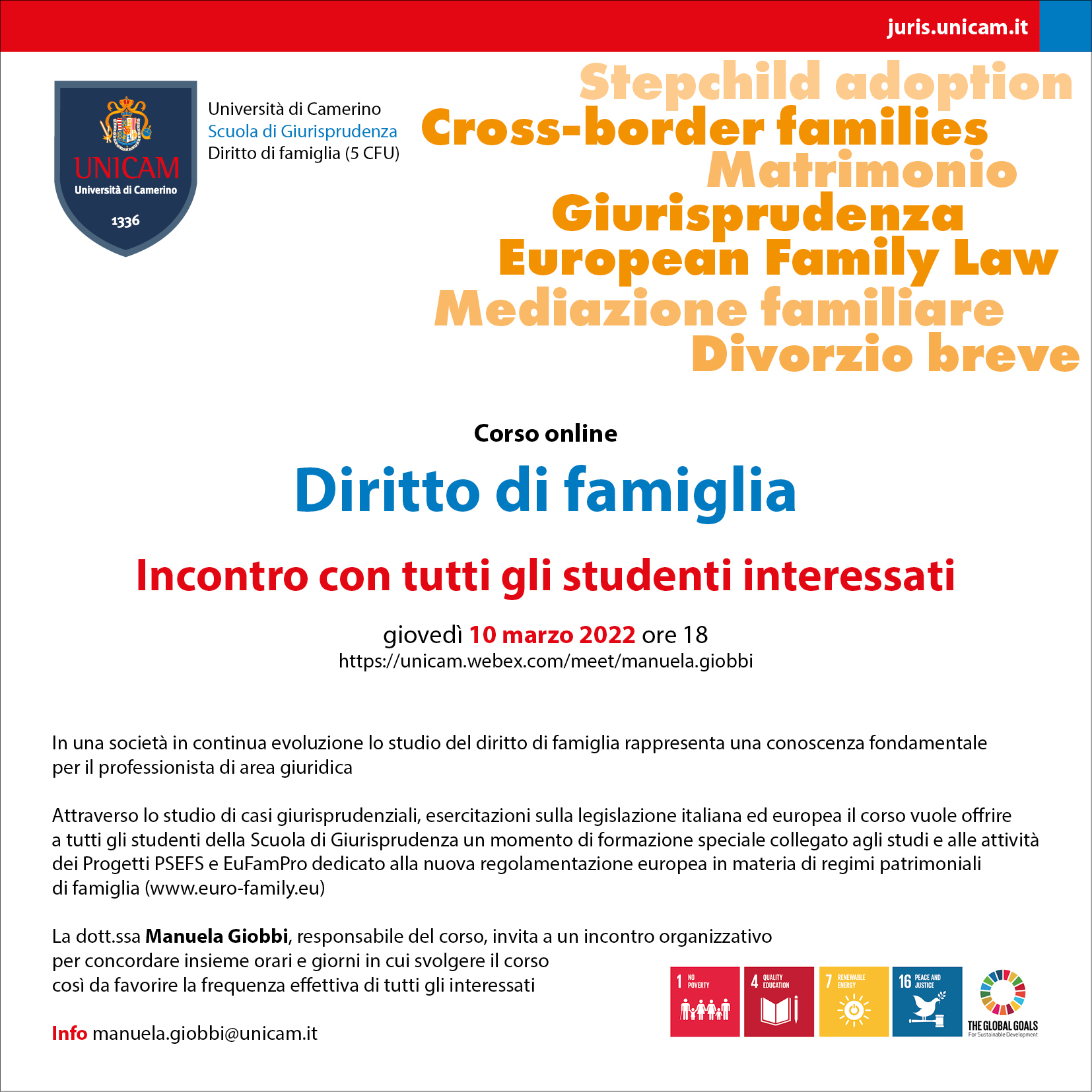 Locandina dell'evento