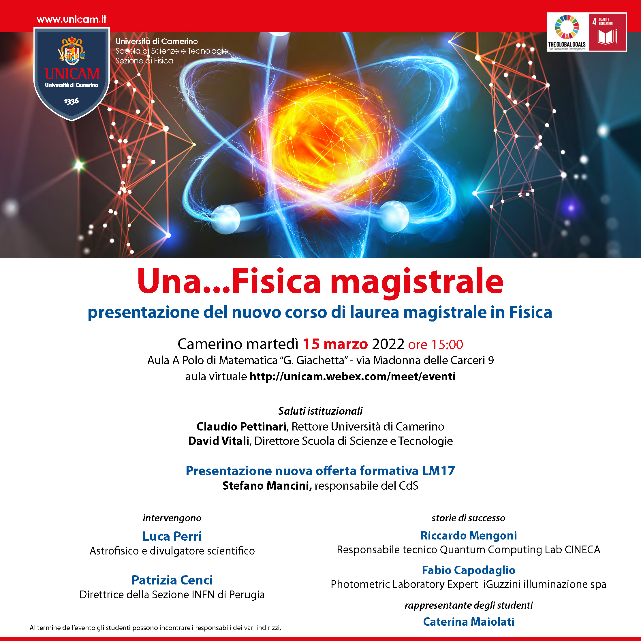 Locandina dell'evento