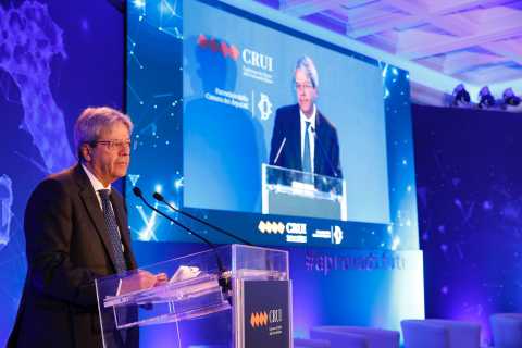 L'intervento del Commissario europeo Paolo Gentiloni